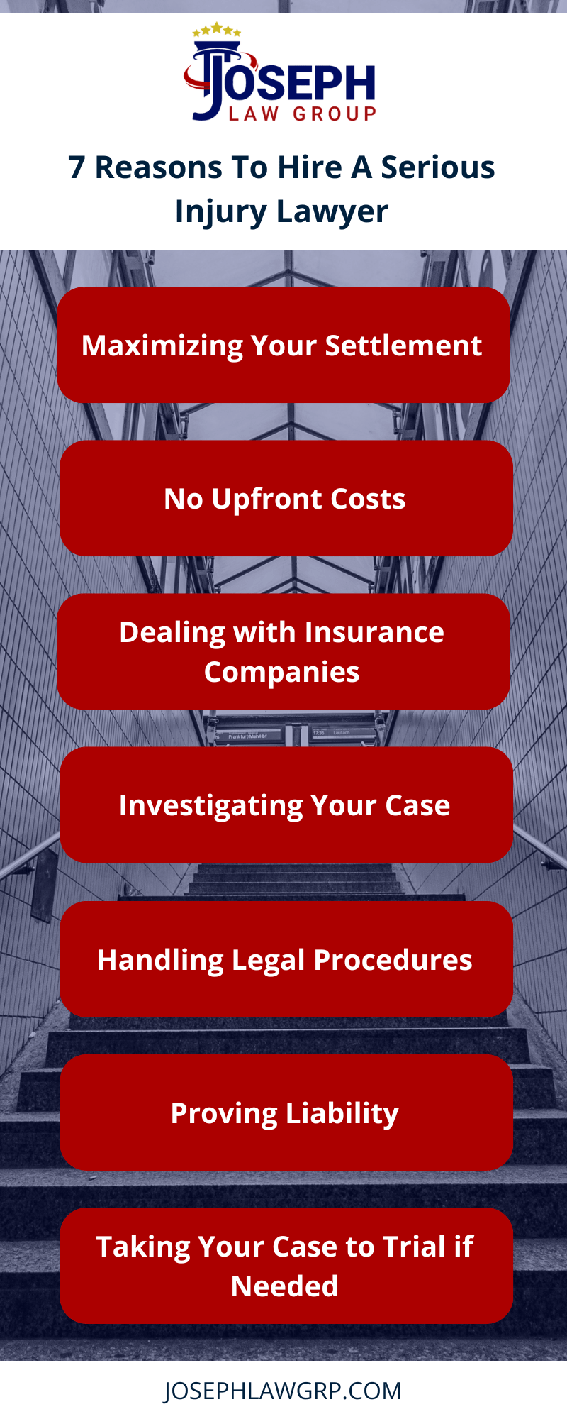 7 Reasons To Hire A Serious Injury Lawyer Infographic